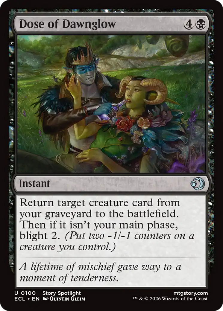 Dose of Dawnglow [Lorwyn Eclipsed] | Spectrum Games