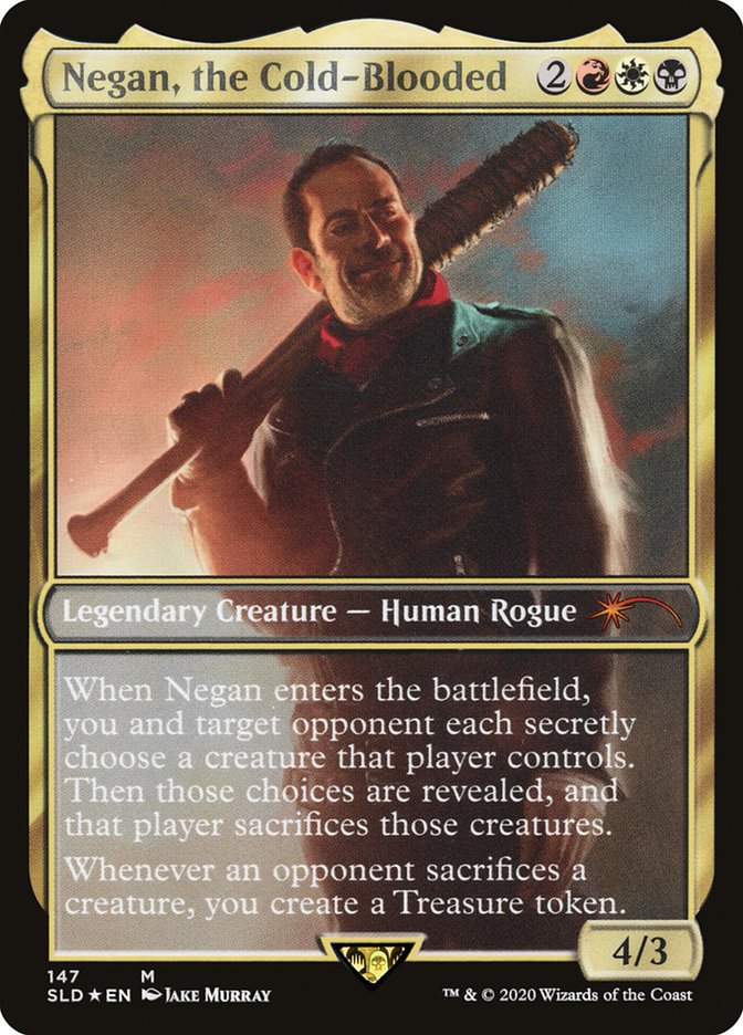 Negan, the Cold-Blooded [Secret Lair Drop Series] | Spectrum Games