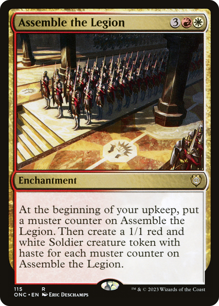 Assemble the Legion [Phyrexia: All Will Be One Commander] | Spectrum Games