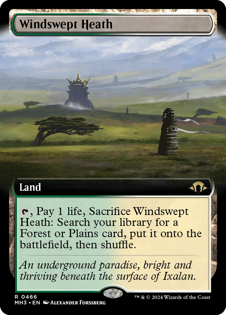 Windswept Heath (Extended Art) [Modern Horizons 3] | Spectrum Games