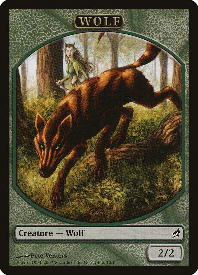 Wolf Token [Lorwyn Tokens] | Spectrum Games