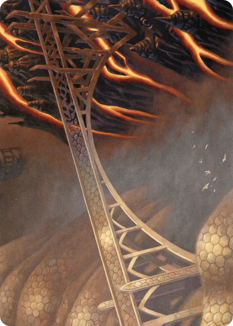 Rustvale Bridge Art Card [Modern Horizons 2 Art Series] | Spectrum Games