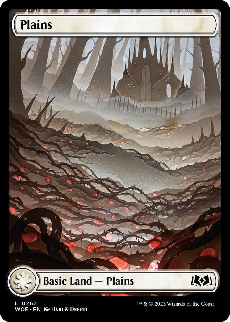 Plains (262) (Full-Art) [Wilds of Eldraine] | Spectrum Games