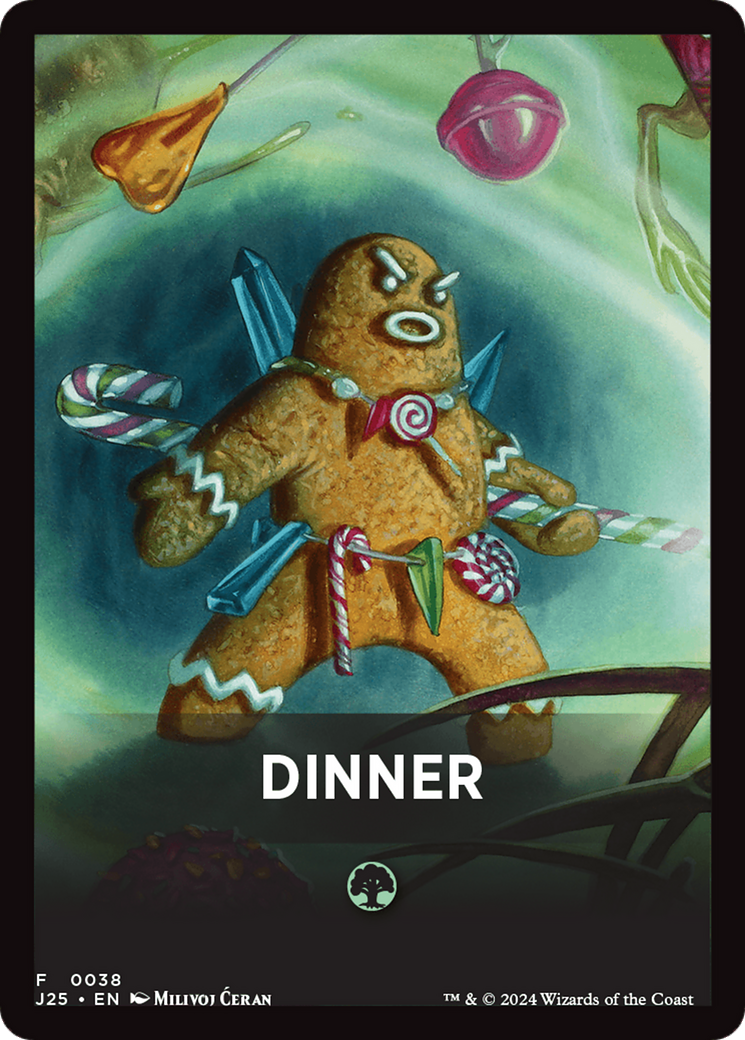 Dinner Theme Card [Foundations Jumpstart Front Cards] | Spectrum Games