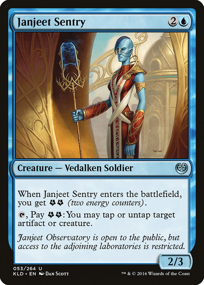 Janjeet Sentry [Kaladesh] | Spectrum Games