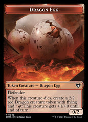 City's Blessing // Dragon Egg Double-Sided Token [Commander Masters Tokens] | Spectrum Games