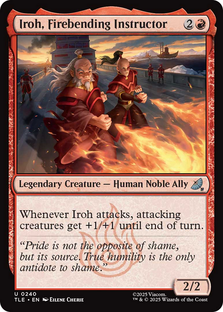 Iroh, Firebending Instructor [Avatar: The Last Airbender: Eternal-Legal] | Spectrum Games