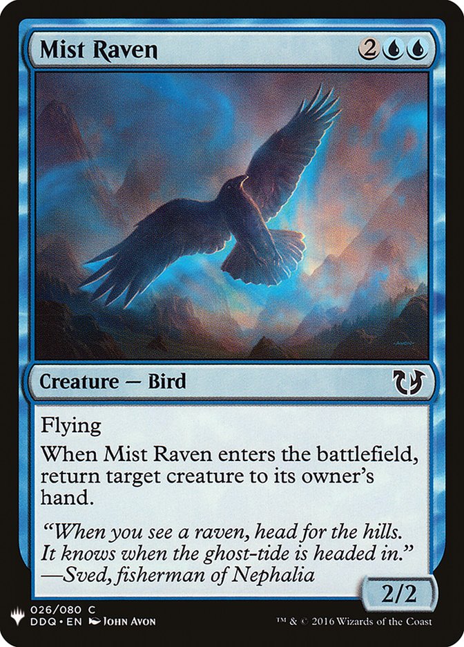 Mist Raven [Mystery Booster] | Spectrum Games