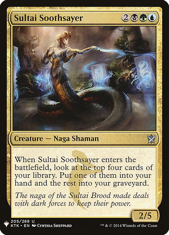 Sultai Soothsayer [Mystery Booster] | Spectrum Games