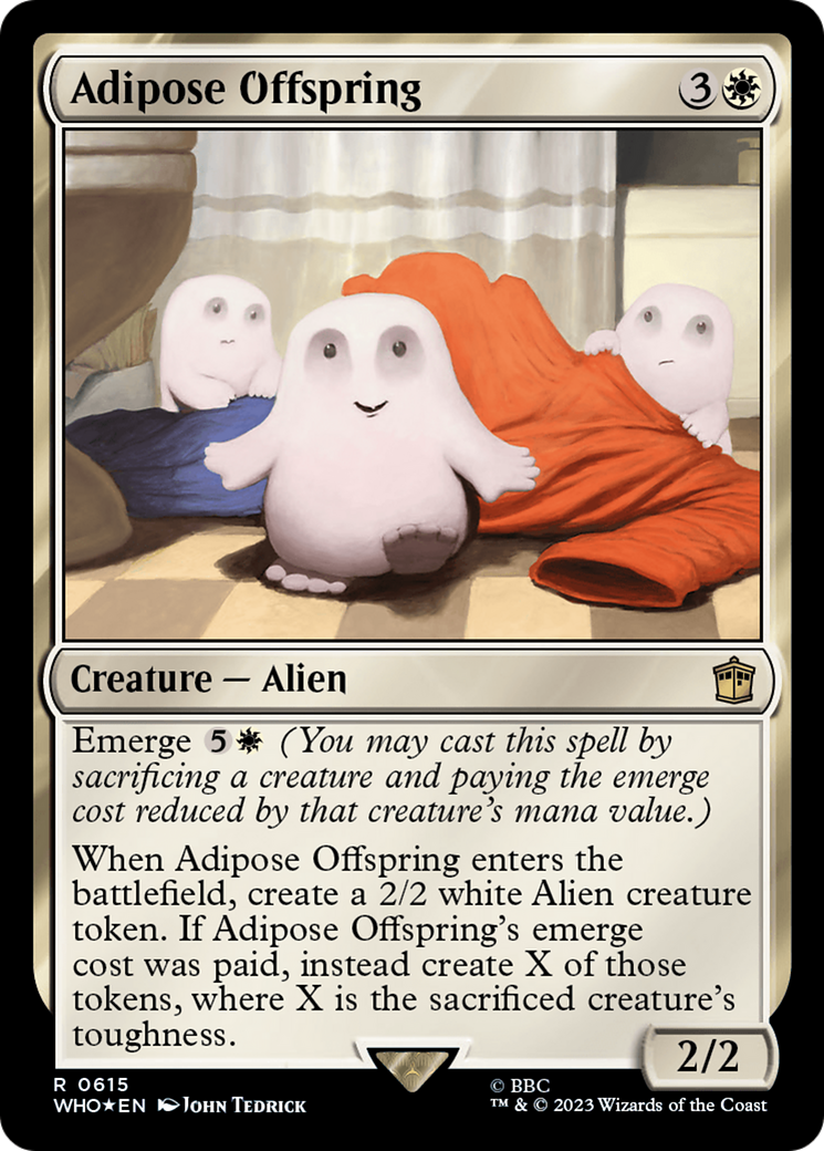 Adipose Offspring (Surge Foil) [Doctor Who] | Spectrum Games