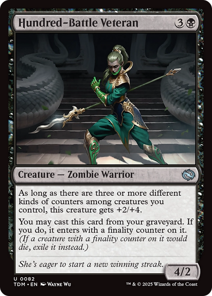 Hundred-Battle Veteran [Tarkir: Dragonstorm] | Spectrum Games