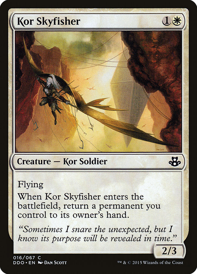 Kor Skyfisher [Duel Decks: Elspeth vs. Kiora] | Spectrum Games