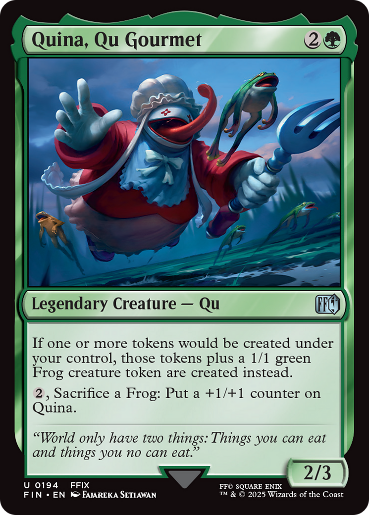 Quina, Qu Gourmet [FINAL FANTASY] | Spectrum Games