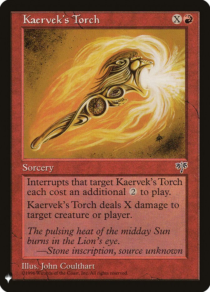 Kaervek's Torch [Mystery Booster] | Spectrum Games