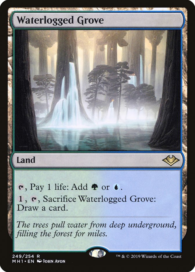 Waterlogged Grove [Modern Horizons] | Spectrum Games