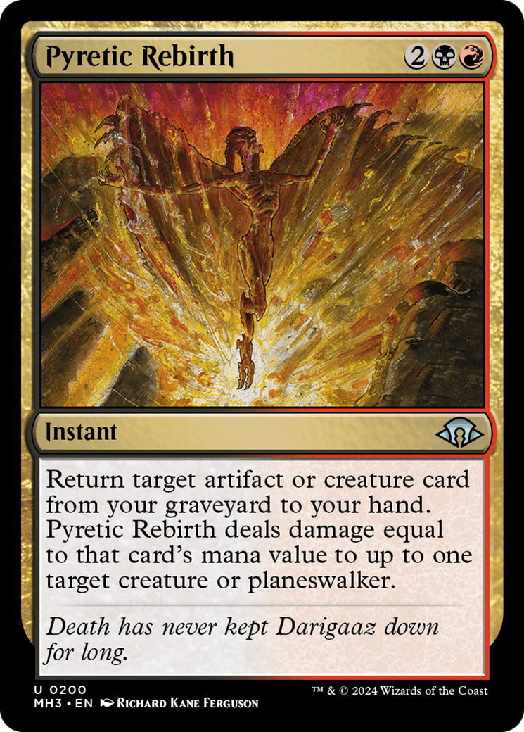Pyretic Rebirth [Modern Horizons 3] | Spectrum Games