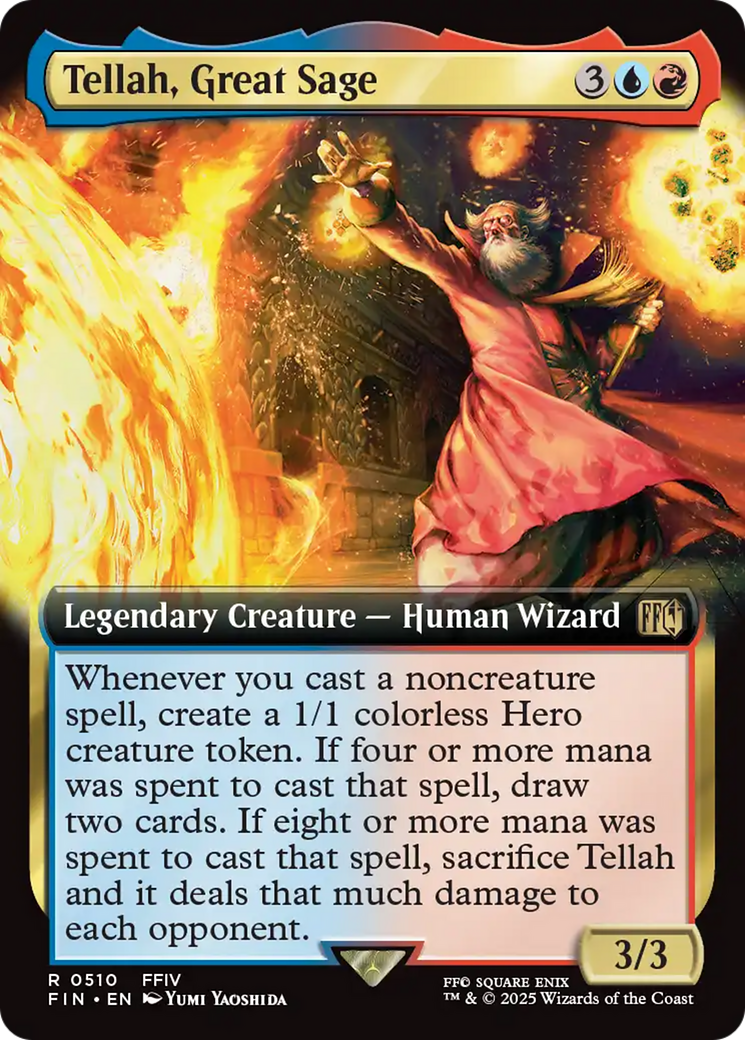Tellah, Great Sage (Extended Art) [FINAL FANTASY] | Spectrum Games