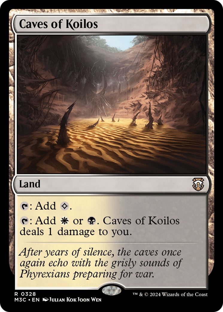 Caves of Koilos (Ripple Foil) [Modern Horizons 3 Commander] | Spectrum Games