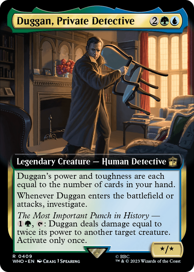 Duggan, Private Detective (Extended Art) [Doctor Who] | Spectrum Games