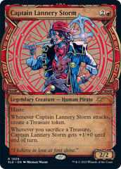 Captain Lannery Storm (Rainbow Foil) [Secret Lair Drop Series] | Spectrum Games