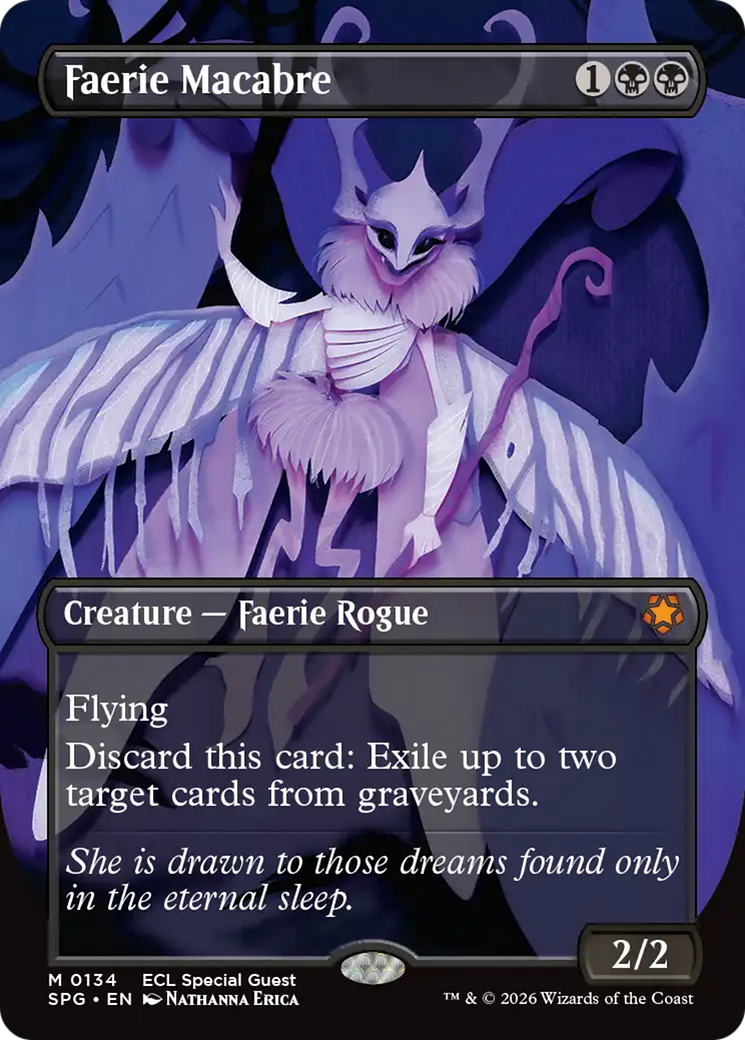 Faerie Macabre (Borderless) [Lorwyn Eclipsed Special Guests] | Spectrum Games