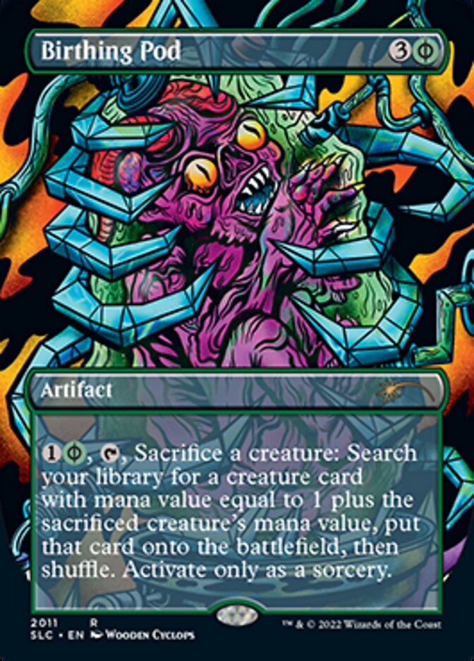 Birthing Pod (Borderless Alternate Art) [Secret Lair Countdown Kit] | Spectrum Games