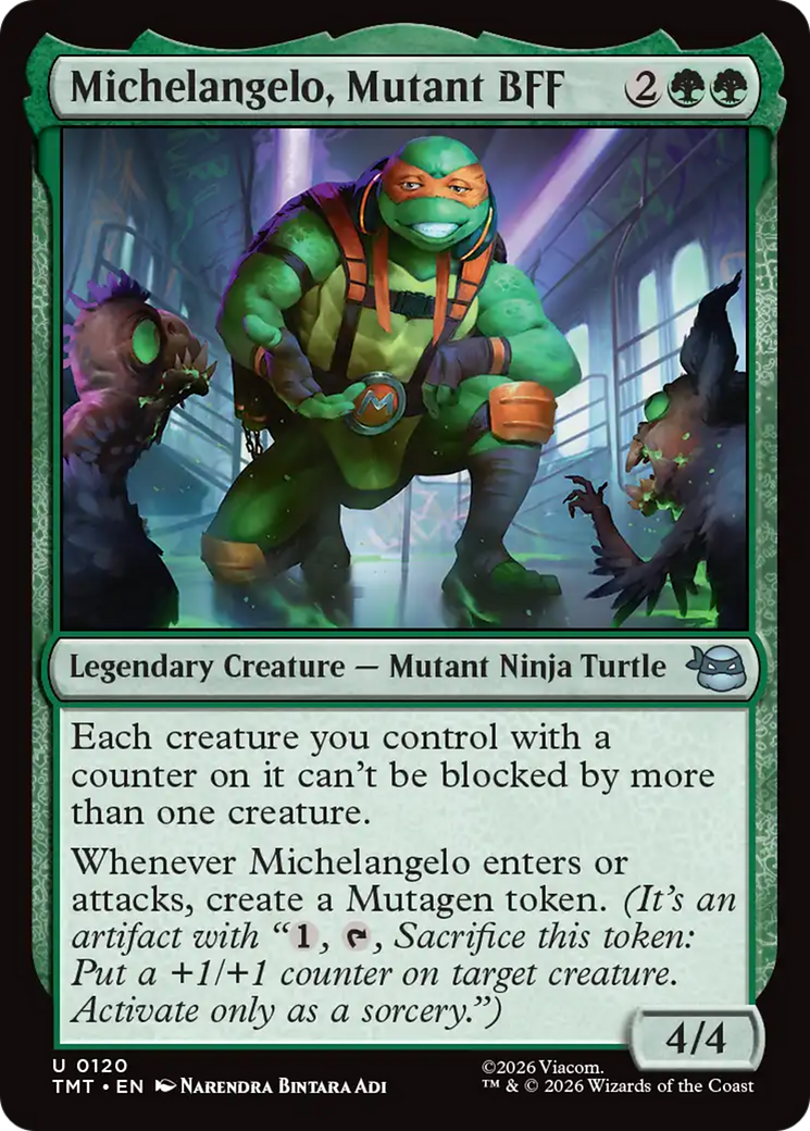 Michelangelo, Mutant BFF [Teenage Mutant Ninja Turtles] | Spectrum Games
