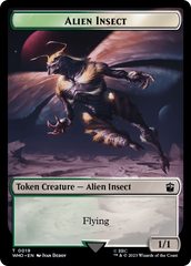 Alien Angel // Alien Insect Double-Sided Token [Doctor Who Tokens] | Spectrum Games