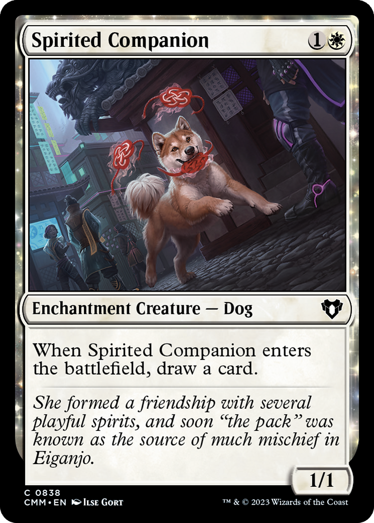 Spirited Companion [Commander Masters] | Spectrum Games