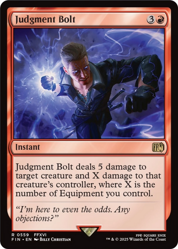 Judgment Bolt [FINAL FANTASY] | Spectrum Games