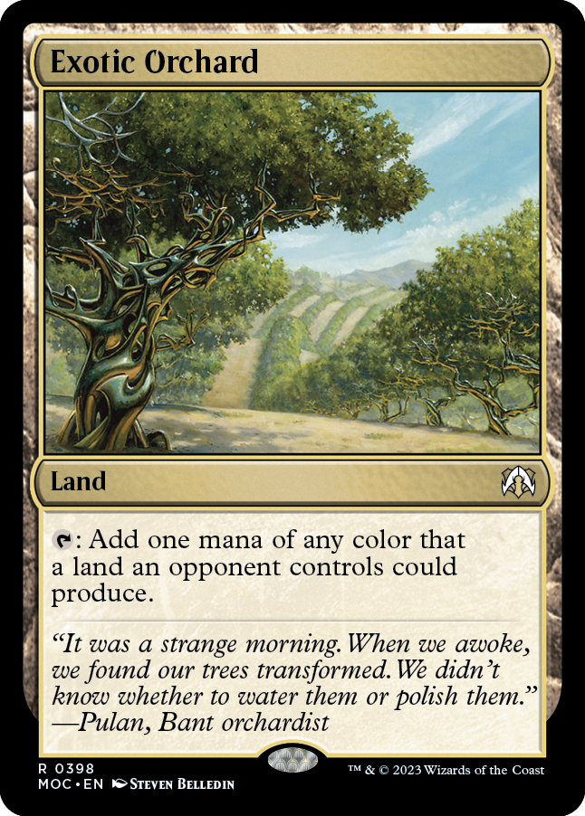 Exotic Orchard [March of the Machine Commander] | Spectrum Games