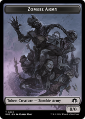 Servo // Zombie Army Double-Sided Token [Modern Horizons 3 Tokens] | Spectrum Games