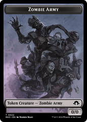 Phyrexian Germ // Zombie Army Double-Sided Token [Modern Horizons 3 Tokens] | Spectrum Games