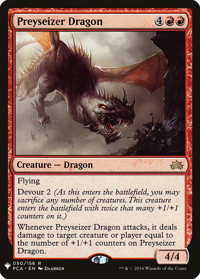 Preyseizer Dragon [The List] | Spectrum Games