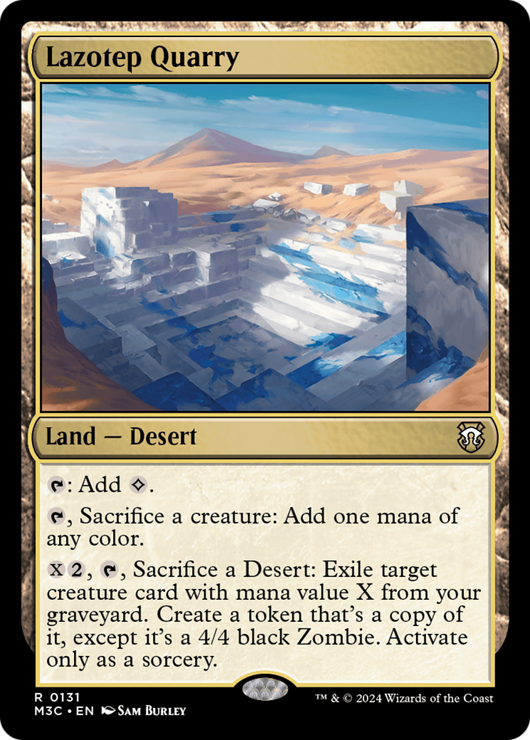 Lazotep Quarry (Extended Art) [Modern Horizons 3 Commander] | Spectrum Games