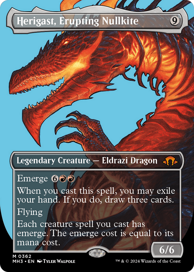 Herigast, Erupting Nullkite (Borderless) [Modern Horizons 3] | Spectrum Games