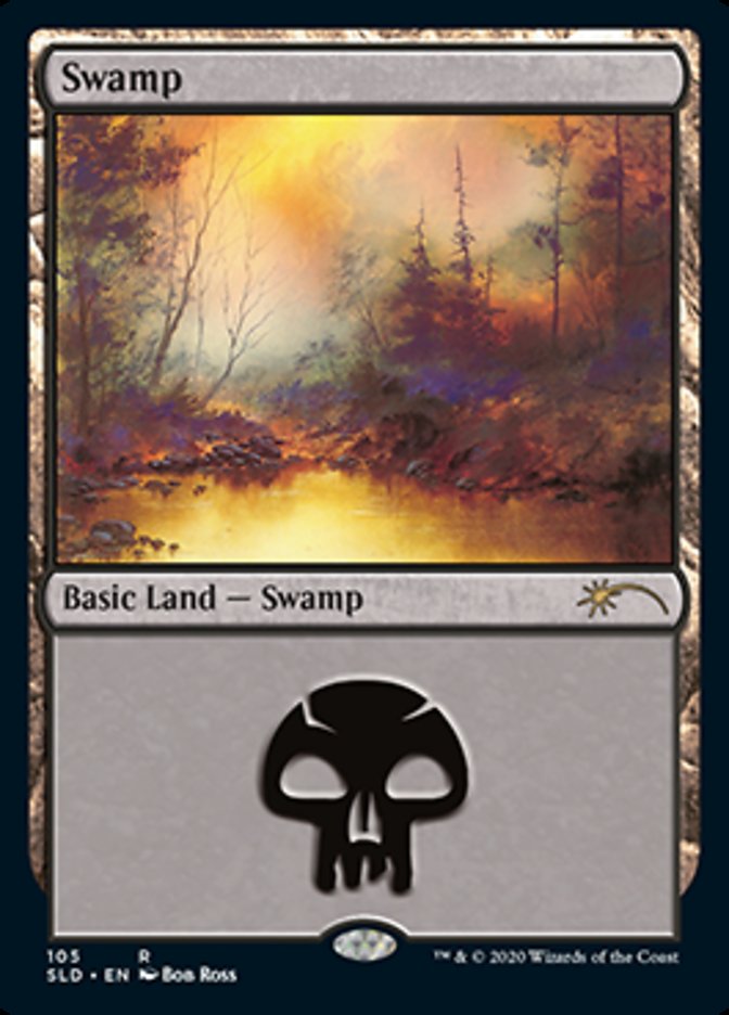 Swamp (105) [Secret Lair Drop Series] | Spectrum Games