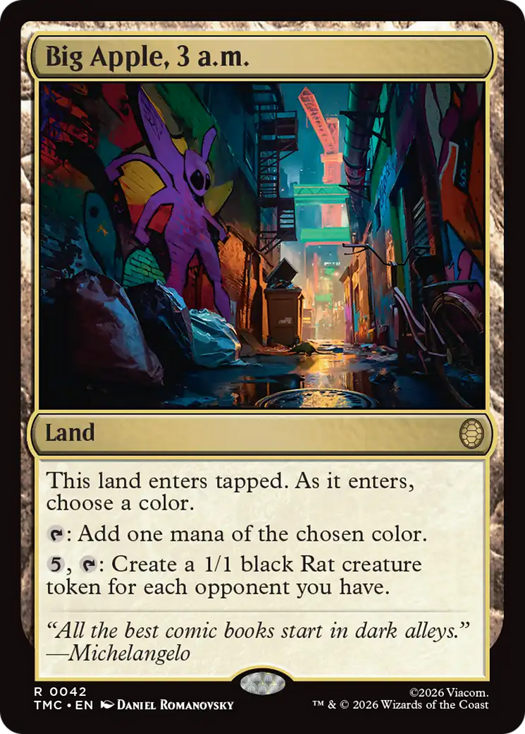 Big Apple, 3 a.m. [Teenage Mutant Ninja Turtles Commander] | Spectrum Games