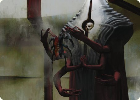 Vivisection Evangelist Art Card [Phyrexia: All Will Be One Art Series] | Spectrum Games