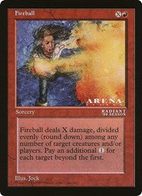 Fireball (Oversized) [Oversize Cards] | Spectrum Games