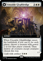 Unstable Glyphbridge // Sandswirl Wanderglyph (Extended Art) [The Lost Caverns of Ixalan] | Spectrum Games