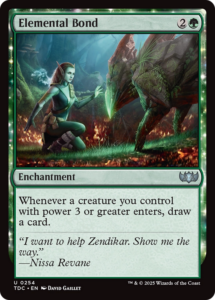 Elemental Bond [Tarkir: Dragonstorm Commander] | Spectrum Games