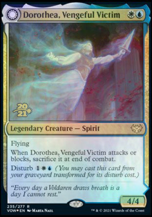 Dorothea, Vengeful Victim // Dorothea's Retribution [Innistrad: Crimson Vow Prerelease Promos] | Spectrum Games