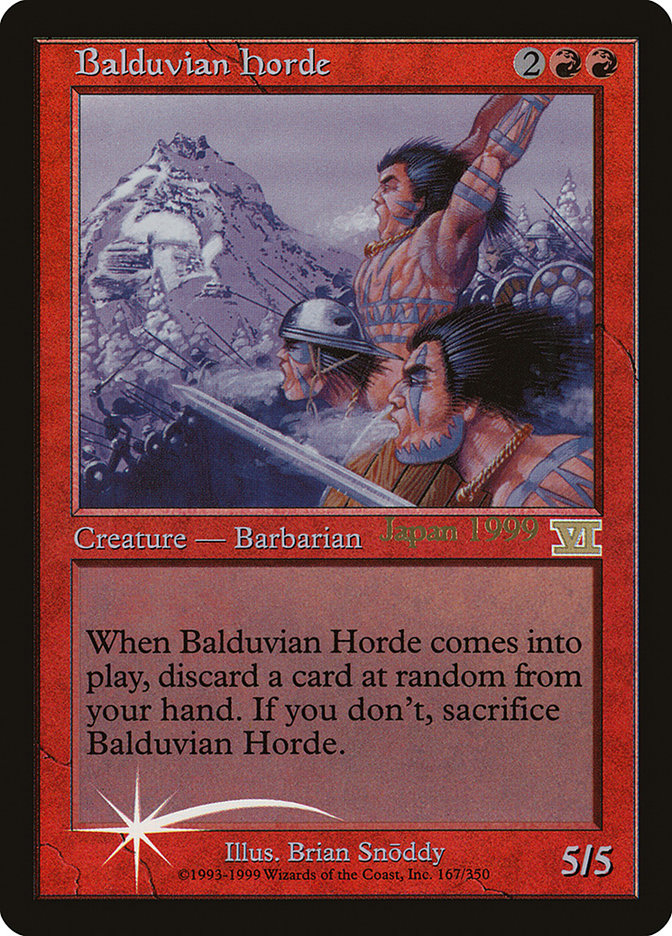 Balduvian Horde (Worlds) [World Championship Promos] | Spectrum Games