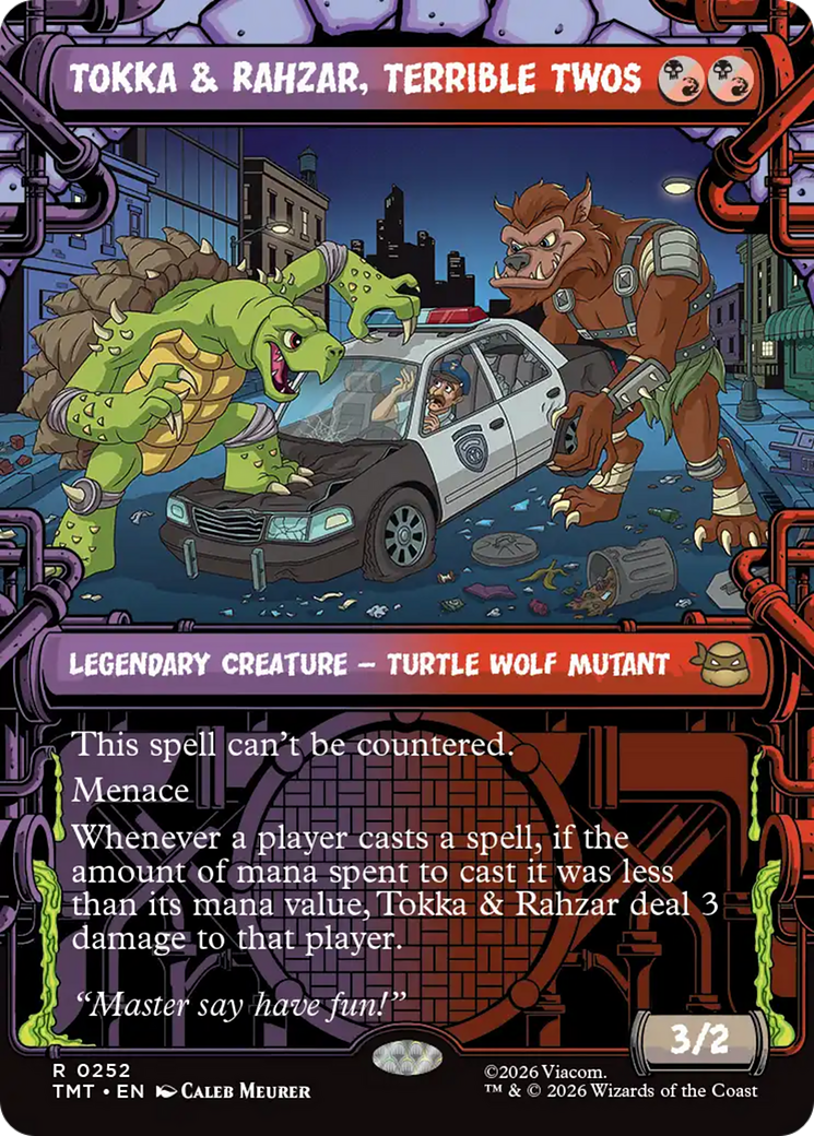 Tokka & Rahzar, Terrible Twos (Showcase) [Teenage Mutant Ninja Turtles] | Spectrum Games
