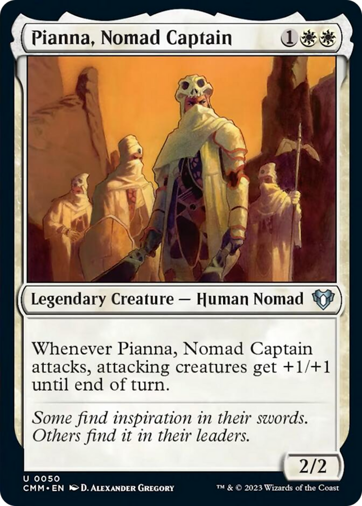 Pianna, Nomad Captain [Commander Masters] | Spectrum Games