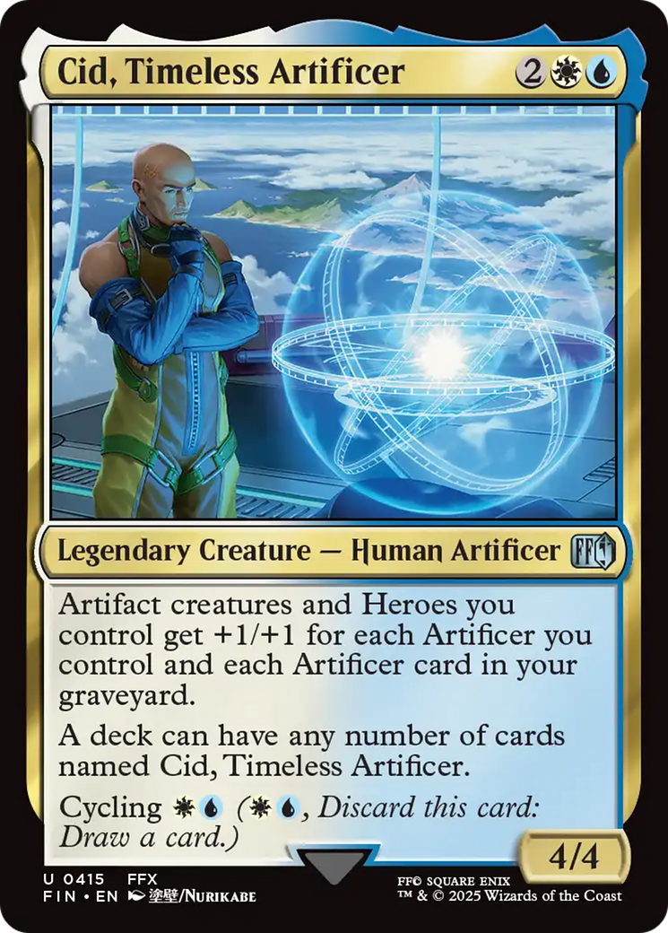 Cid, Timeless Artificer (0415) [FINAL FANTASY] | Spectrum Games