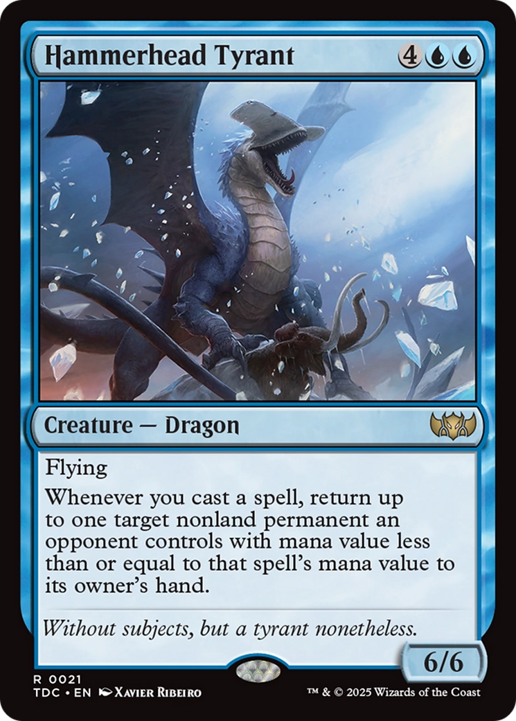 Hammerhead Tyrant [Tarkir: Dragonstorm Commander] | Spectrum Games