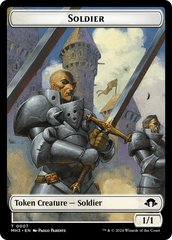 Phyrexian Germ // Soldier Double-Sided Token [Modern Horizons 3 Tokens] | Spectrum Games