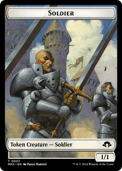 Eldrazi Spawn // Soldier Double-Sided Token [Modern Horizons 3 Tokens] | Spectrum Games